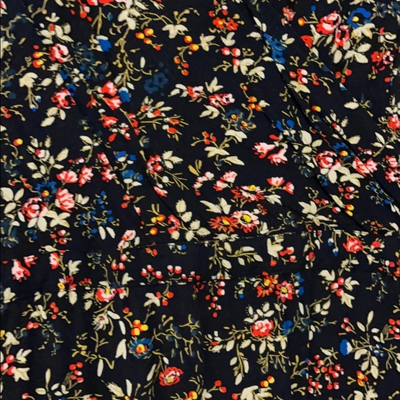 JCrew Ruffle Mini Wrap Dress - Picture 5 of 5